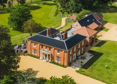 Reymerston Hall Wedding Venue Aerial View | Unique Norfolk Venues