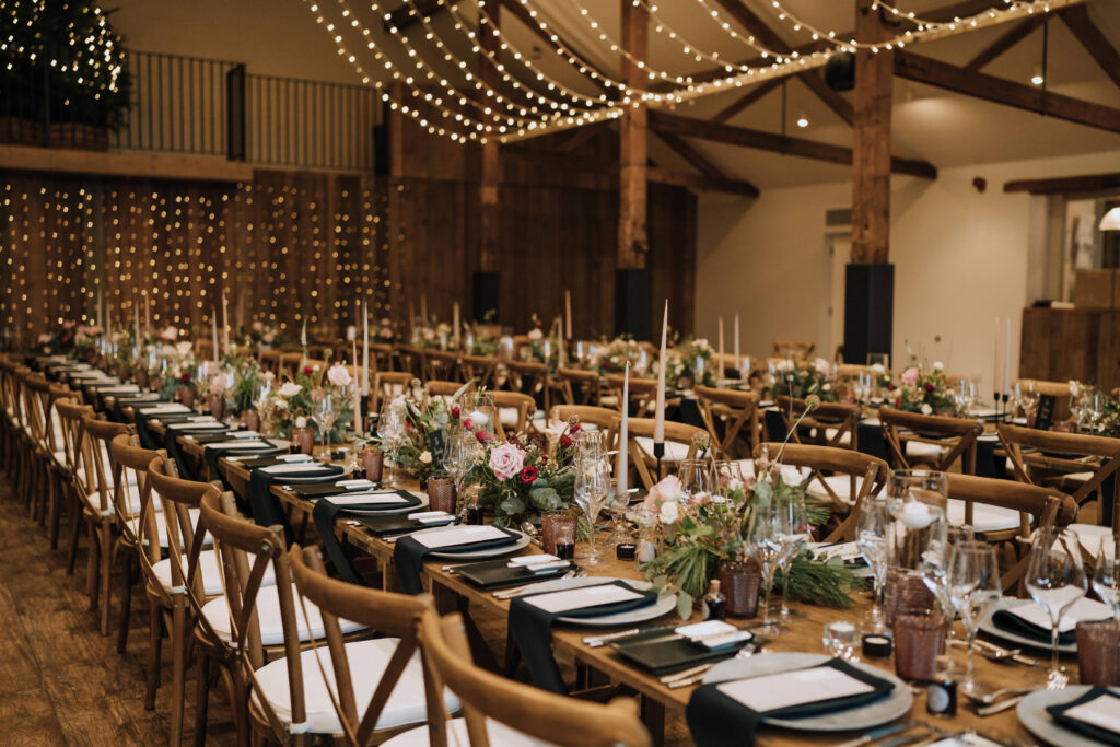 Wedding Reception Table Setup | Unique Norfolk Venues
