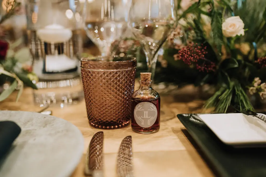 Wedding Colored Glassware | Unique Norfolk Venues